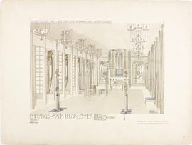 Plate 7 Reception Room and Music Room from Portfolio of Prints