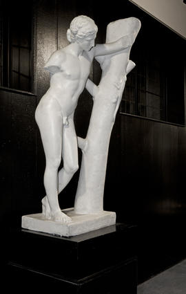 Plaster cast of Apollo Sauroctonos (Lizard Slayer) (Version 3)