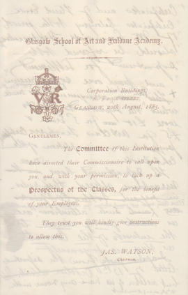 Letter received by Simmonds from Edward Catterns, GSA Secretary (Version 7)
