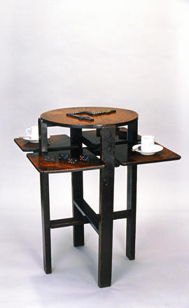 Domino table for the Chinese Room, Ingram Street Tea Rooms