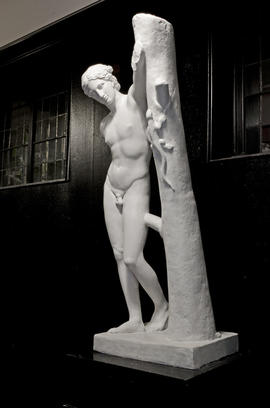 Plaster cast of Apollo Sauroctonos (Lizard Slayer) (Version 5)