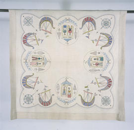 Nursery tablecloth - 'Weather house' (Version 1)