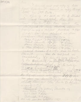 Letter received by Simmonds from Edward Catterns, GSA Secretary (Version 3)