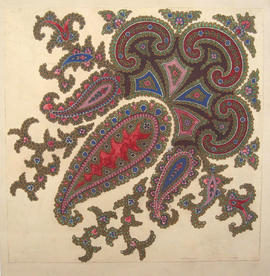 Untitled Paisley shawl design