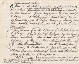 Letter received by Simmonds from Edward Catterns, GSA Secretary (Version 3)
