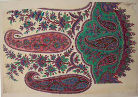 Untitled Paisley shawl design