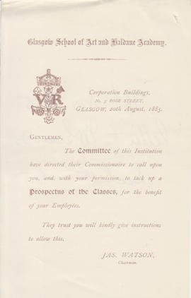 Letter received by Simmonds from Edward Catterns, GSA Secretary (Version 1)