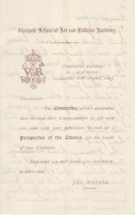 Letter received by Simmonds from Edward Catterns, GSA Secretary (Version 12)