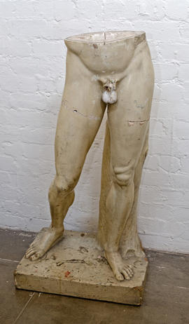 Plaster cast of Apoxyomenos (Vatican Apoxyomenos)