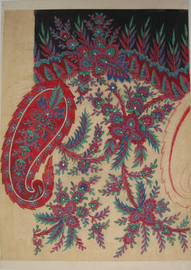 Untitled Paisley shawl design