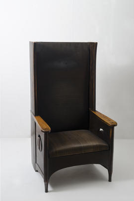 Upholstered armchair for Argyle Street Tea Rooms (Version 2)
