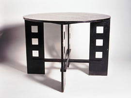 Round table for Willow Tea Rooms