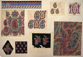 Untitled Paisley shawl designs