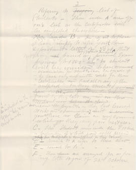 Letter received by Simmonds from Edward Catterns, GSA Secretary (Version 8)