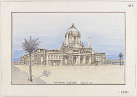 New Station - Alexandria - No.7. Perspective view