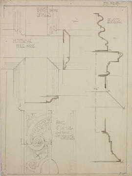Clifford's Inn, London - oak panelling detail