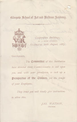 Letter received by Simmonds from Edward Catterns, GSA Secretary (Version 13)