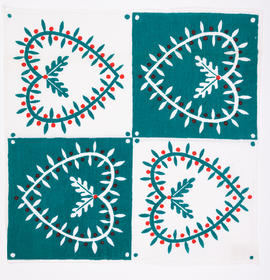 Printed cotton handkerchief