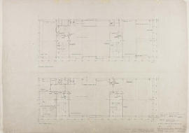 (18) 1st & 2nd floor plans: 1/4"