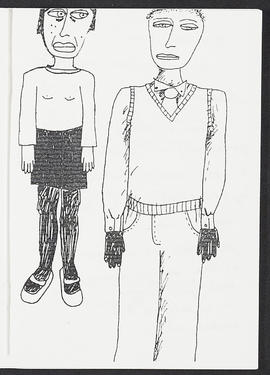 Artist book: '2 Short stories of love and hair' (Page 23)