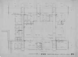 (P3) Ground floor plan: water services