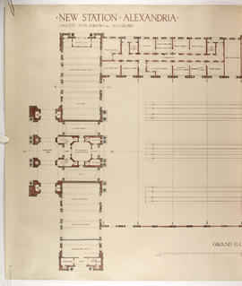 New Station - Alexandria - No.2. Ground floor plan (Version 2)