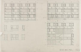 (233) block D/ elevations: 1/4"-1'0"