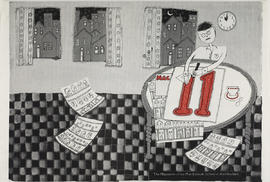Poster for issue 11 of the Mackintosh School of Architecture magazine (Version 1)