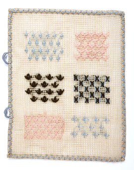 Binder of canvas work samples (Version 10)