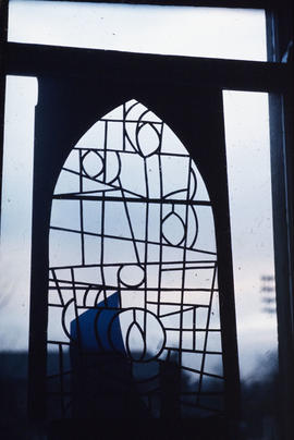 Slide of leading for McTaggart Memorial Window