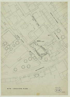 Site location plan: 1:500