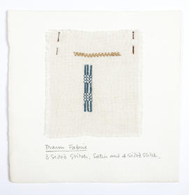 Sample of Drawn Fabric - two colours