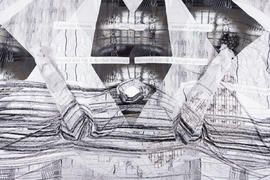 Awaken Exhibition material - textile sample (Version 5)