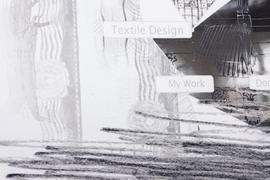 Awaken Exhibition material - textile sample (Version 3)