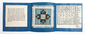 'Embroidery' fold-out booklet (Version 2)