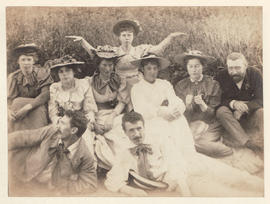 Photograph Album containing photographs of "The Immortals"- Charles Rennie Mackintosh, ...