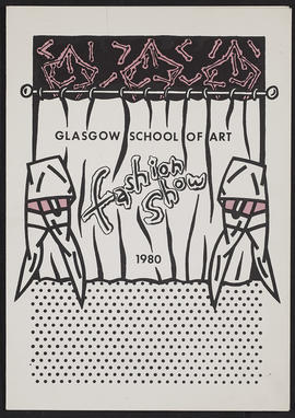 Fashion show programme 1980 (Version 1)