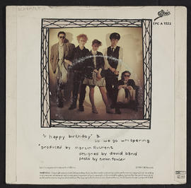 Vinyl single, Altered Images "Happy Birthday" (Version 2)