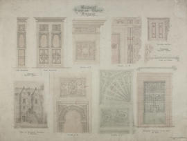 Rowallan Castle, Ayrshire - woodwork