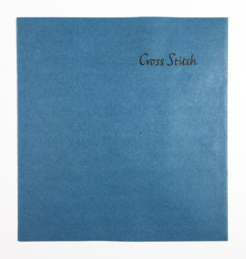 'Cross Stitch' fold-out booklet (Version 1)