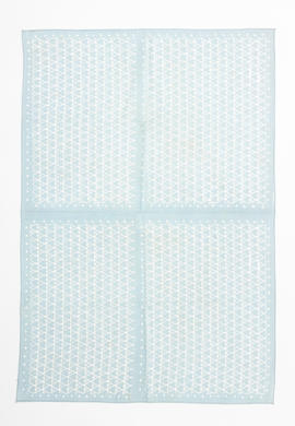 Heart pattern tea towel