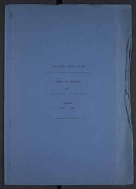 Annual report and accounts, 1956-1957 (Front cover version 1)