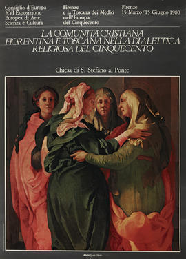 Poster for exhibition 'La Comunita Cristiana Fiorentina e Toscana nella Dialettica Religiosa del ...