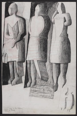 Grave slabs drawing