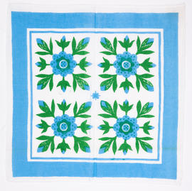 Printed cotton handkerchief