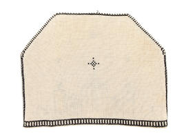 Cream Linen Tea Cosy, possibly student work (Version 2)