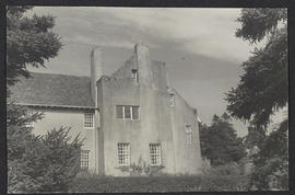Front view facing south not showing turret