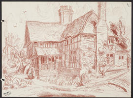 Horse pen, Beckley, Sussex (sketch)
