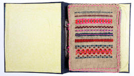 Binder of canvas work samples (Version 2)