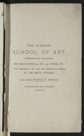 General prospectus 1893-1894 (Page 1)